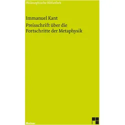 Kant:Preisschrift über die Fortschritte, Sachbücher von Immanuel Kant