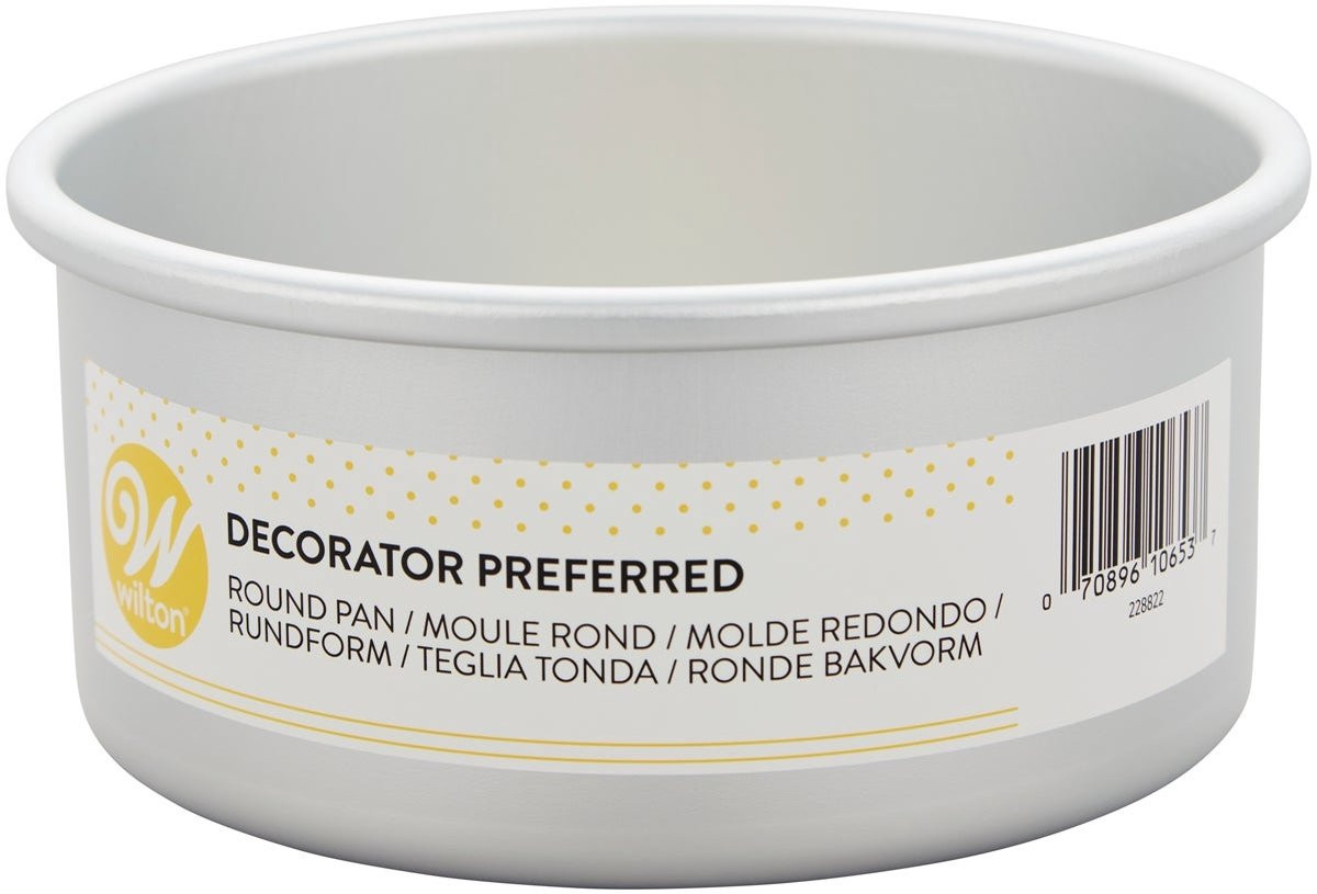 Wilton Decorator Preferred Diepe Ronde Bakvorm - Ø 15 x 7,5 cm