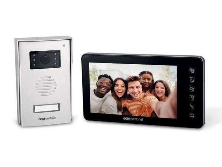 SCS SENTINAL Vidéophone filaire ? SCS SENTINEL ? VisioFirst 7 ? Écran 7 pouces