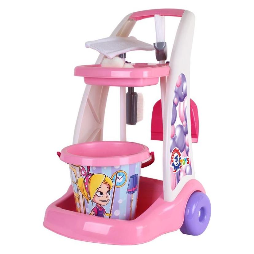 Technok Putzset mit Wagen (TEH6429)
