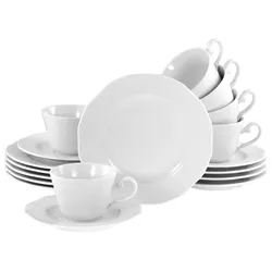 creaTable Kaffeeservice 18-tlg ARIANNE - B/H/T ca. 43.00x18.50x24.50