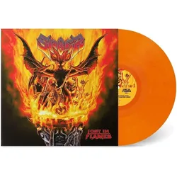 Rock of Angels Records, Schallplatten, Lost In Flames (Orange Vinyl) (Saber)
