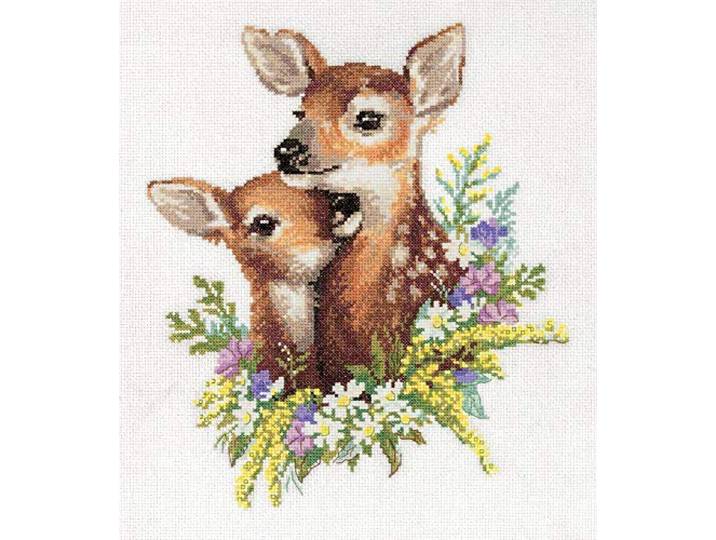 Panna Cross Stitch Kit - Fawns