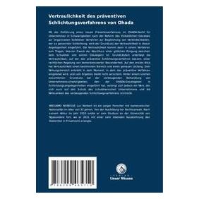 Umbreit Vertraulichkeit des präventiven Schlichtungsverfahrens von Ohada (Deutsch, Softcover, Luc Norbert NGNEGUE) (69162091)