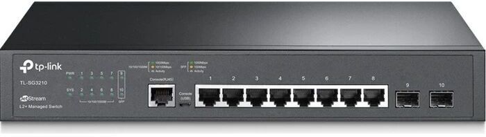 TP-Link Omada SG3210 JetStream Switch Gigabit de bureau   noir - Refurbished