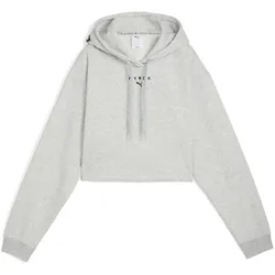 PUMA x HYROX Heavyweight Hoodie Damen 04 - light gray heather S