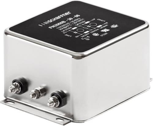 Schaffner FN 2060-3-06 FN 2060-3-06 Entstörfilter 250 V/AC 3A 2.5 mH (B x H) 71mm x 46.6mm 1St.