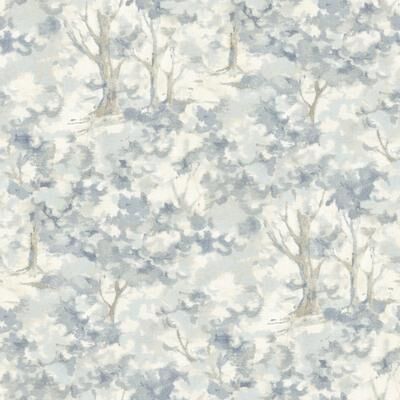 Chesapeake Thicket Blue Forest Wallpaper
