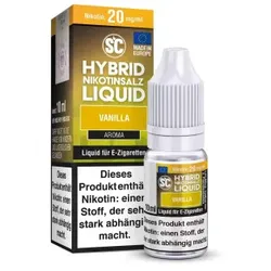 Vanilla Hybrid NicSalt Liquid by SC 10ml / 5mg