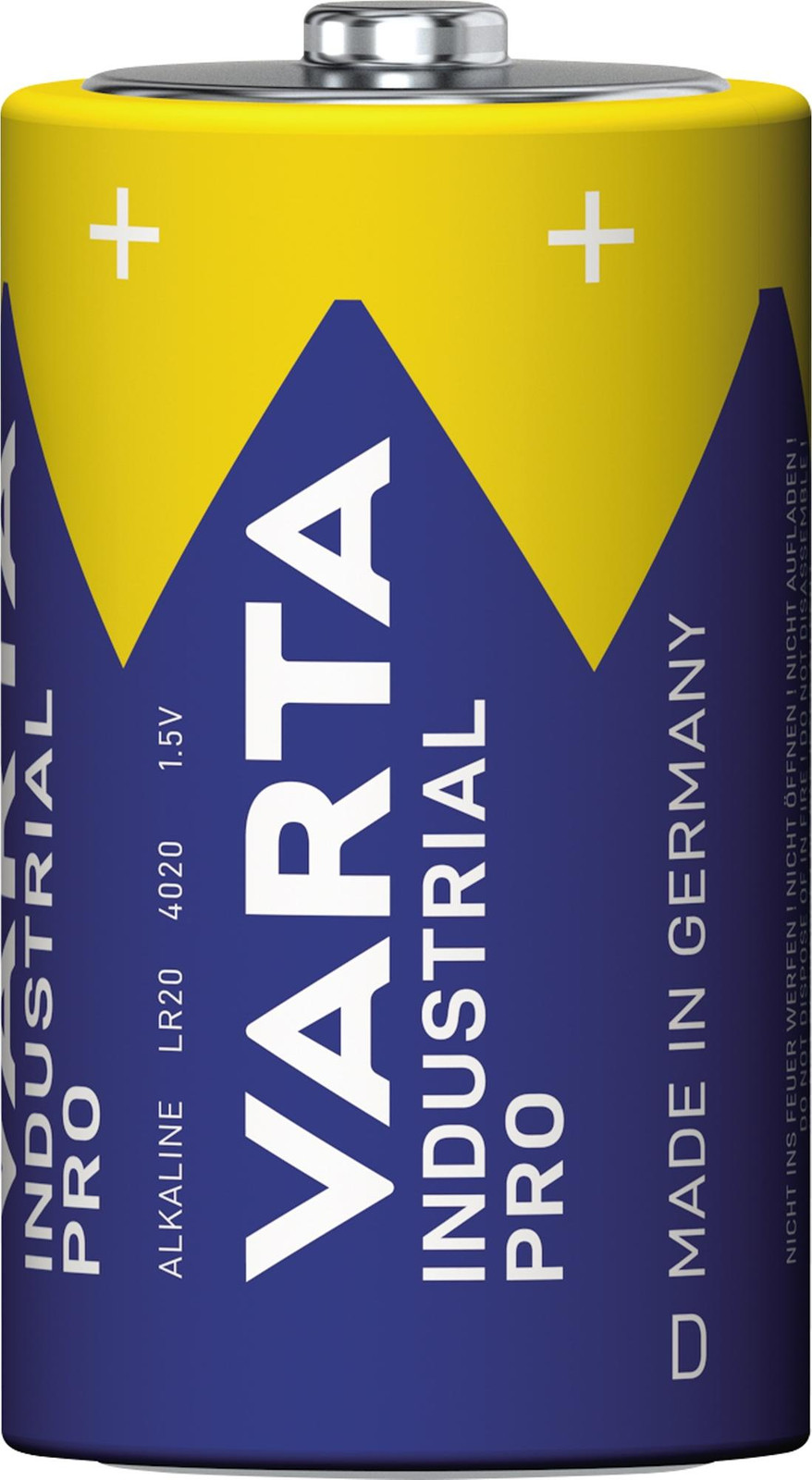 Varta Industrial Pro Alkaline Mangan batterij LR20/D, mono, 1,5 V