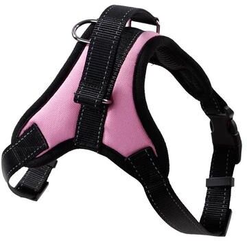 Uplift Treasures Adjustable Strong Dog Harness Vest pink m(9 18kg)