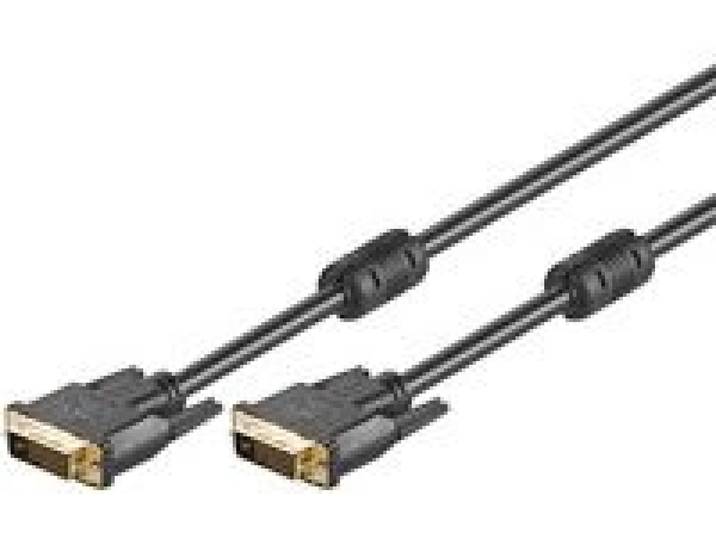 Wentronic MMK 110-500 G 24+1 DVI-D - DVI-D Dual Link kabel 5m - Zwart