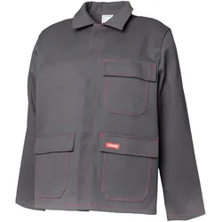 Schweißerschutz-Bundjacke "500g/m2" - 54 - grau
