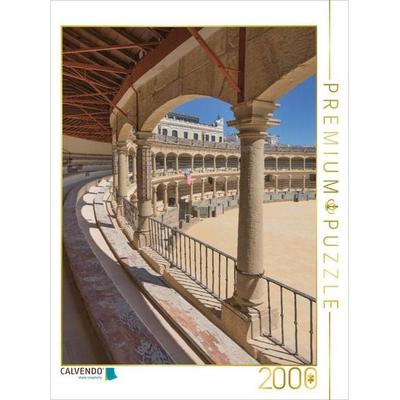 CALVENDO Puzzle Blick von der Zuschauertrebüne in die Stierkampfarena. | 2000 Teile Lege-Größe 90 × 67 cm Foto-Puzzle für glückliche Stunden