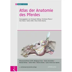 Atlas der Anatomie des Pferdes, Fachbücher von BUDRAS ANATOMIE