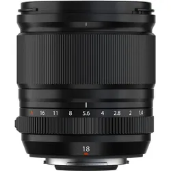 Fujifilm XF 18mm f/1.4 R LM WR (Fujinon XF, APS-C / DX), Objektiv, Schwarz