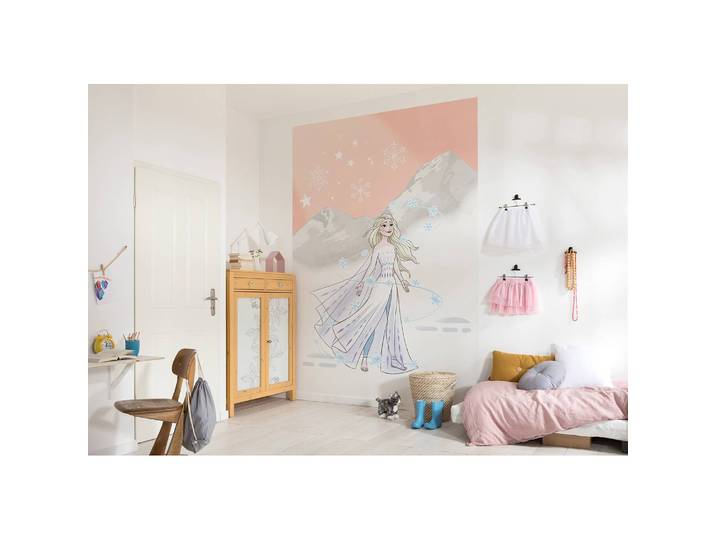 Papier peint intissé Frozen Winter Magic 200 x 280cm Blanc