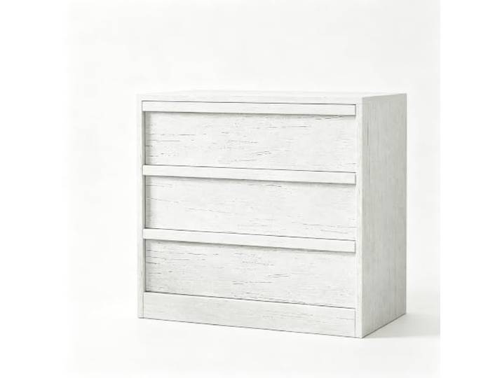 GarveeHome Schubladenschrank 3 Schubladen Holz Stauraum Nachttisch Flexible Nutzung, Geräumige Fächer, Vielseitige Aufstellung, Pflegeleicht
