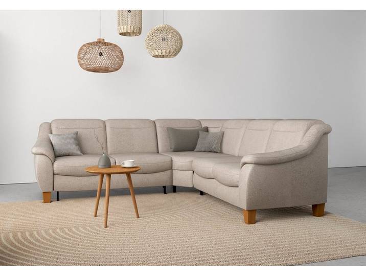 OTTO home Ecksofa Caldera L-Form, Federkern, optional Kopfteilverstellung, Schlaffunktion & Bettkasten