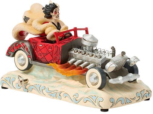 Disney Traditions by Jim Shore Cruella Musical Car Figurine