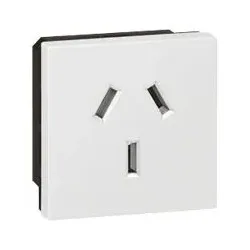 Legrand 572112 Mosaic Steckdose australischer Standard 10/15A 2-modulig