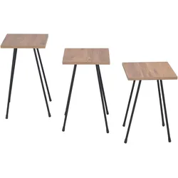 Möbel Direkt Online, Couchtisch + Beistelltisch, Anke (29 x 29 x 52 cm)