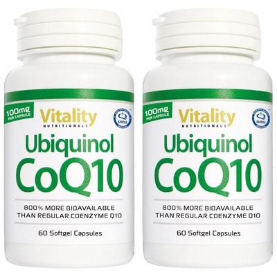 Ubiquinol Coq10 100 mg hochdosiert Weichkapseln 2x 2x36,7 g