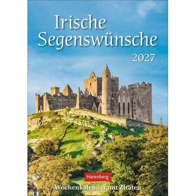 Irische Segenswünsche Wochenkalender 2027 - mit Zitaten