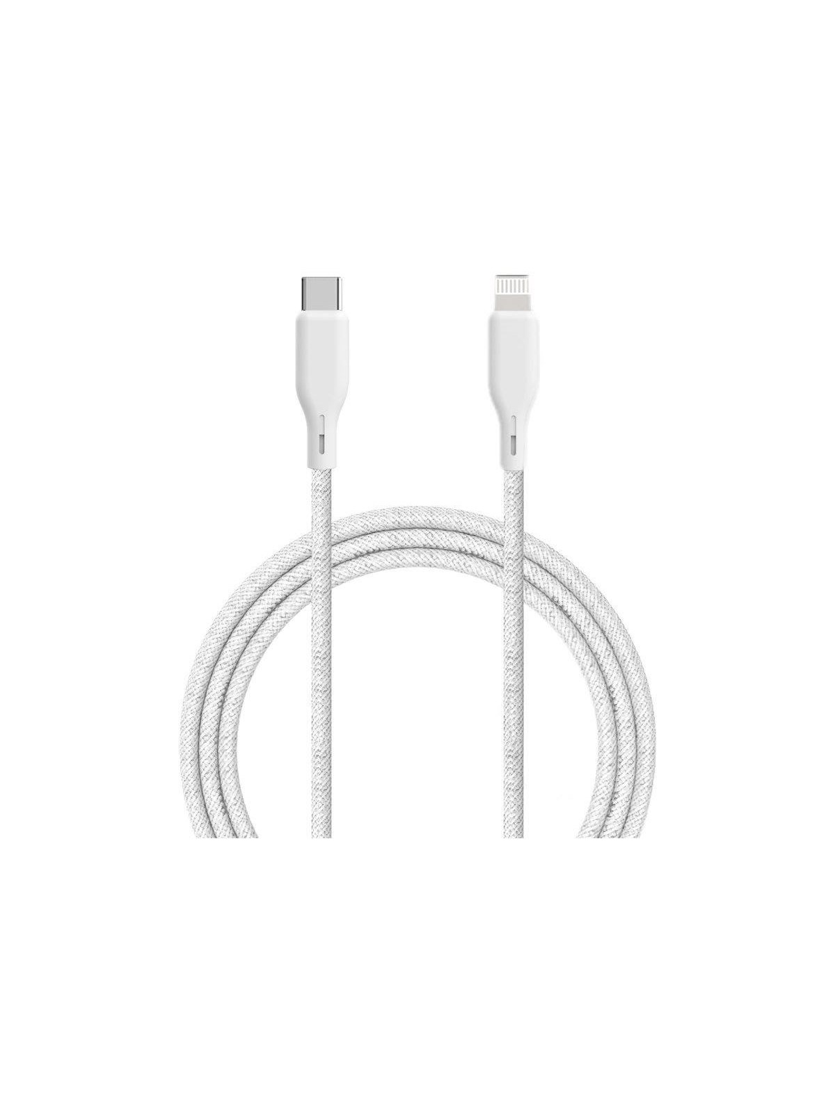 ESSENTIALS by UPSTRÖM MFI Lightning to USB-C Cable 2.5m - White