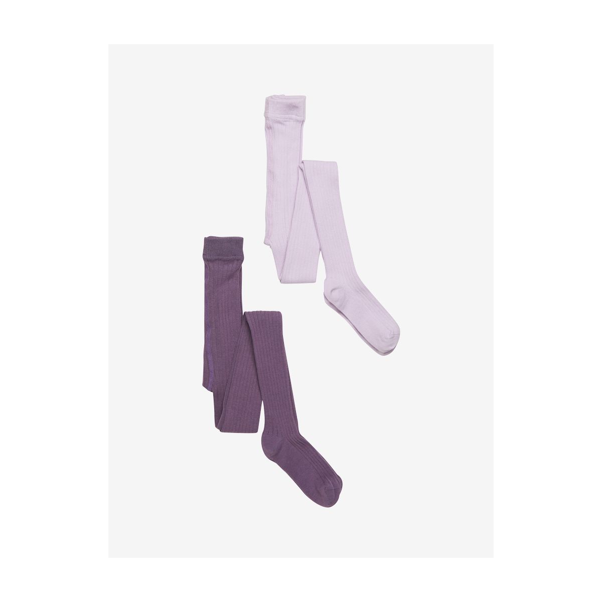 Minymo Stocking - Solid rib 2-pack very grape (696) 92\98 5754-696-92\98