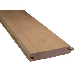 Nordische Fichte/Tanne Fasebretter, 22x121 mm, KD, gehobelt, unbehandelt Deckbreite: 111 mm