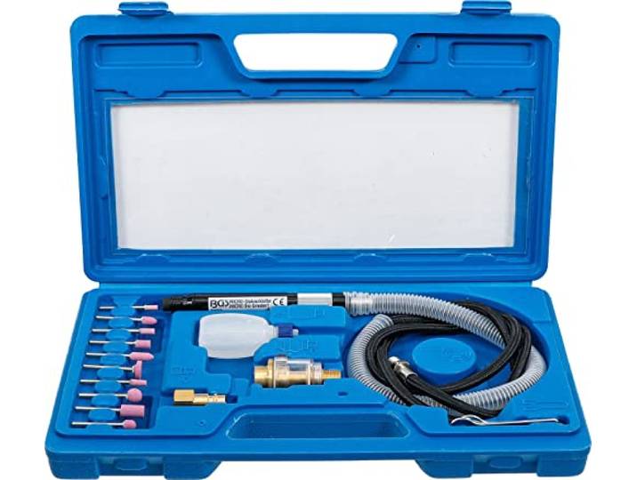 BGS 3249 Coffret d'accessoires de meulage micro 17 pièces