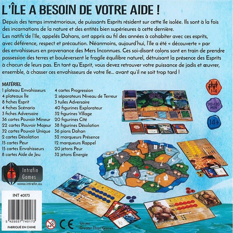 Intrafin Games Spirit Island 4ème édition