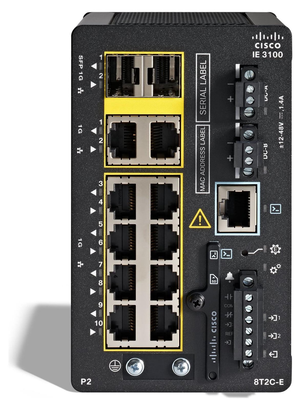 Cisco Catalyst IE3100 Beheerde Layer 2 Gigabit Ethernet Switch met PoE en Rackmontage