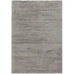 HOCHFLORTEPPICH SALZACH, einfarbig, Beige, 80 x 150 cm