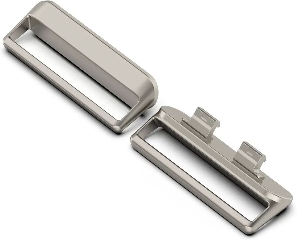 INF Zinklegierungs-Anschluss kompatibel mit Huawei Band 11 Serie - Ersatzanschluss x2 Gold