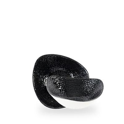 Churchill Homespun Chroma Black Schale Dreieckig 18,5cm/37cl