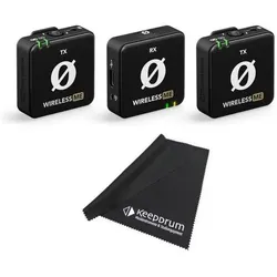 RØDE Wireless ME Dual Mikrofon-System mit Tuch, Mikrofon