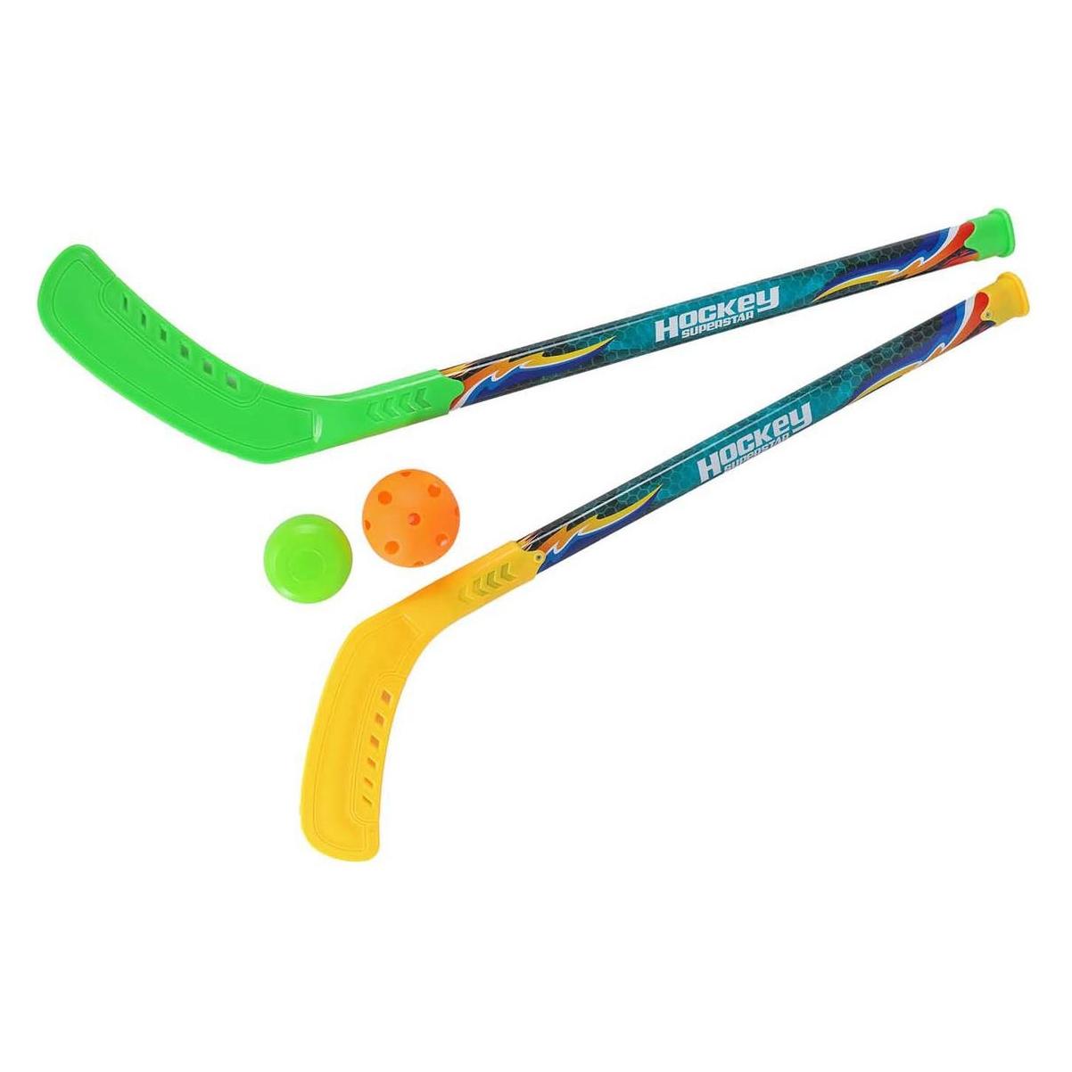 Van Manen Veenendaal Gametime Hockey-Set mit Ball und Puck (721982)
