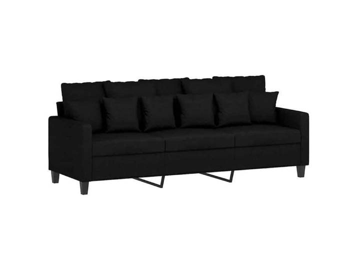 VENTE-FLASH Canapé séjour/relax - à 3 places - Noir 180 cm - Tissu(10541359279)VIDAXL