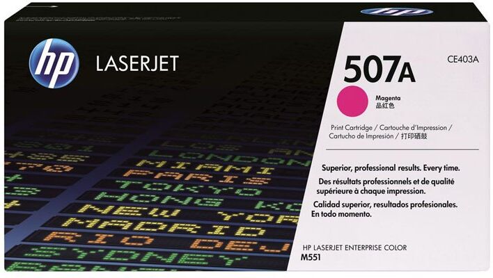 TONER HP CE403A 507A MAGENTA