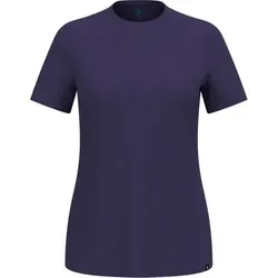 ODLO Damen Shirt MERINO TENCEL PLAIN TEE, Größe L in Blau Blau