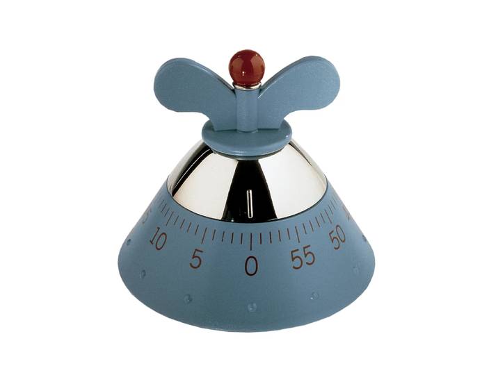 Alessi - Küchenuhr, blau
