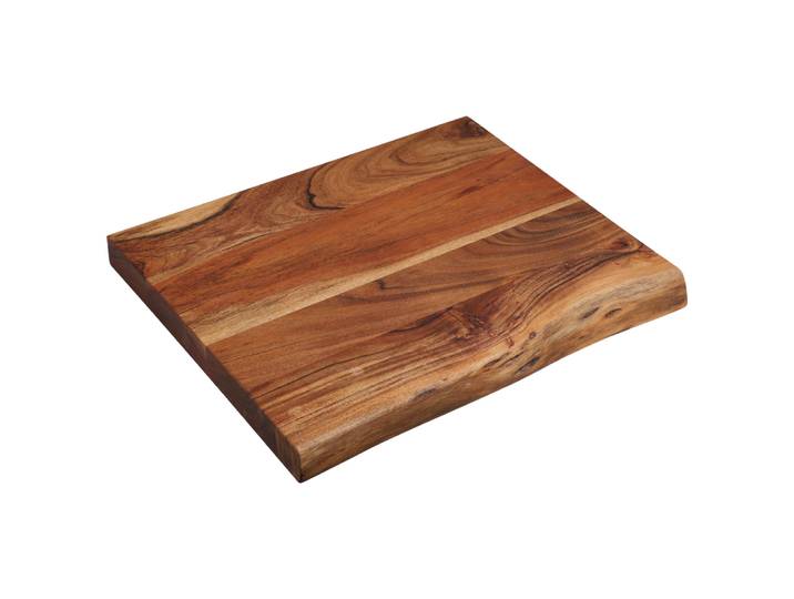 Schneidebrett KESPER Tranchierbrett, Akazie, FSC zertifiziert , braun (natur), B:48cm H:4cm L:40cm, Massivholz, Schneidebretter, Schneidebrett, messerschonend