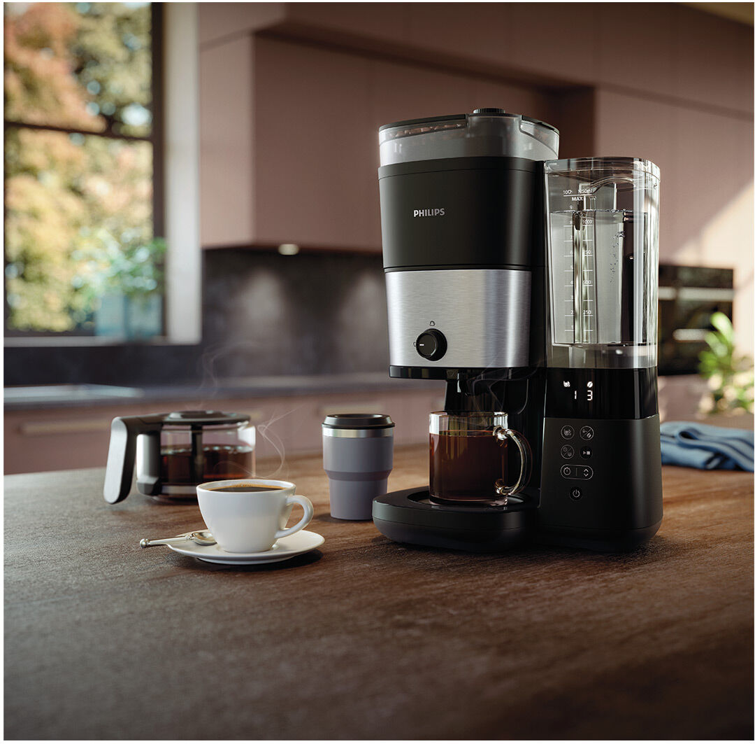 Philips Kaffeemaschine Grind Brew »HD7888/01«