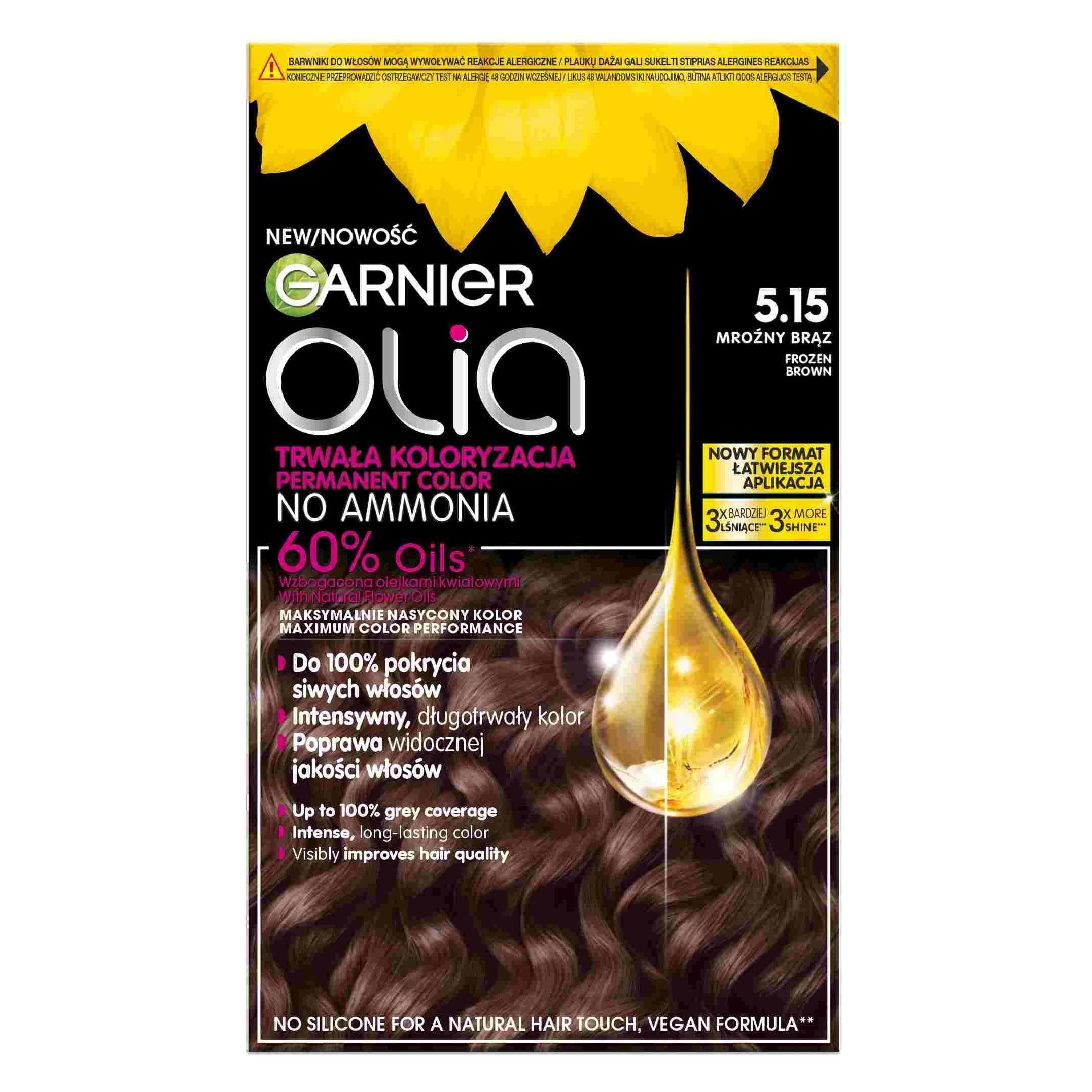 Garnier Olia Haarfarbe 515 Gefrorenes Braun (Braun) (49048723)