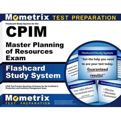 Flashcard Study System for the Cpim Master Planning of Resources Exam, Nonbook von , Mometrix Media Llc, 978-1-60971-501-4