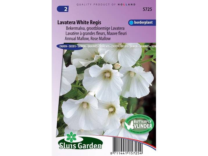 Lavatera Trimestris zaden White Regis