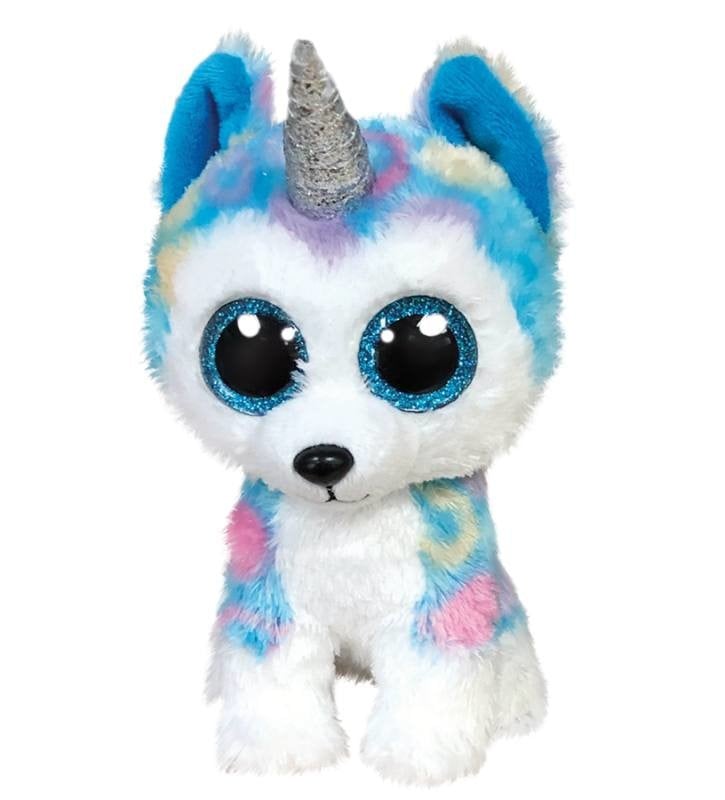TY Beanie Boos Helena knuffel blauw paars wit