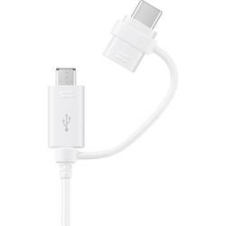 Samsung Handy Kabel [1x USB - 1x Micro-USB, USB-C® Stecker] 1.50 m USB, Micro USB, USB-C® EP-DG930DWEGWW-B